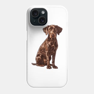 Valentine German Shepherd Shaped Chocolate Phone Case