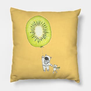 Kiwi flight Pillow