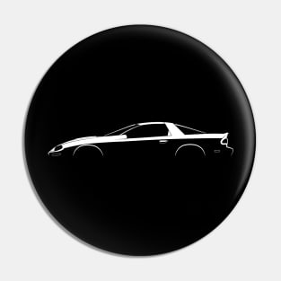 Chevrolet Camaro Z28 (2002) Silhouette Pin