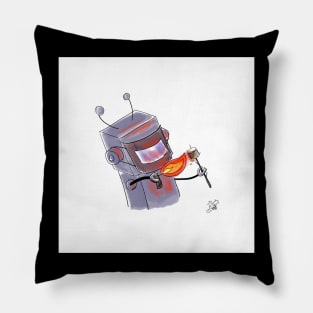 March of Robots Day 8 Pillow