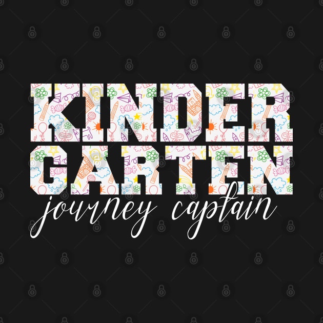 Kindergarten Journey Captain Teachers Gift Idea by BarrelLive