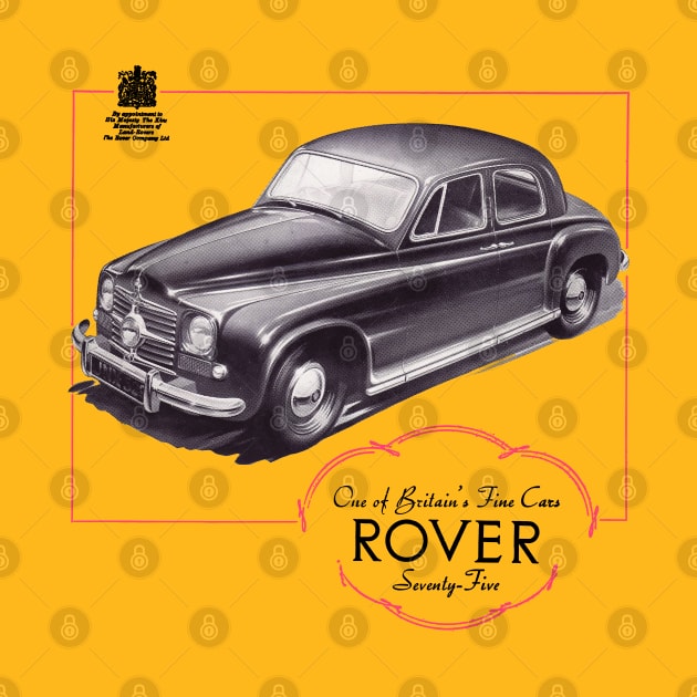 ROVER 75 P4 - advert by Throwback Motors