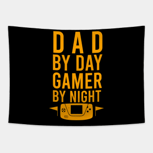 Dad by day gamer by night Tapestry