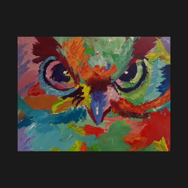 Colorful Owl by Oregon333