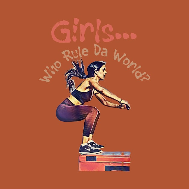 Girls... who rule da World? (jumping ponytail) by PersianFMts
