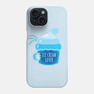 Ice Cream Lover. Funny Cat Phone Case