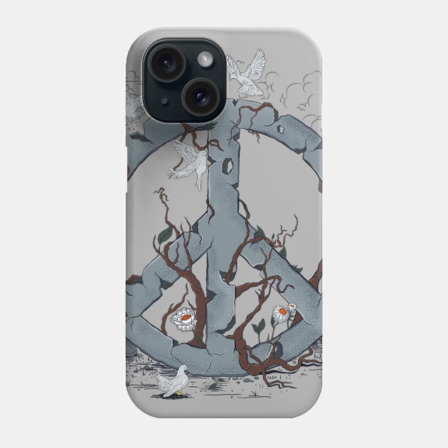 lost peace Phone Case by Regis72