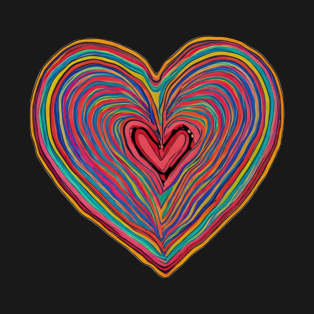 Colorful heart design | by Subconscious Pictures