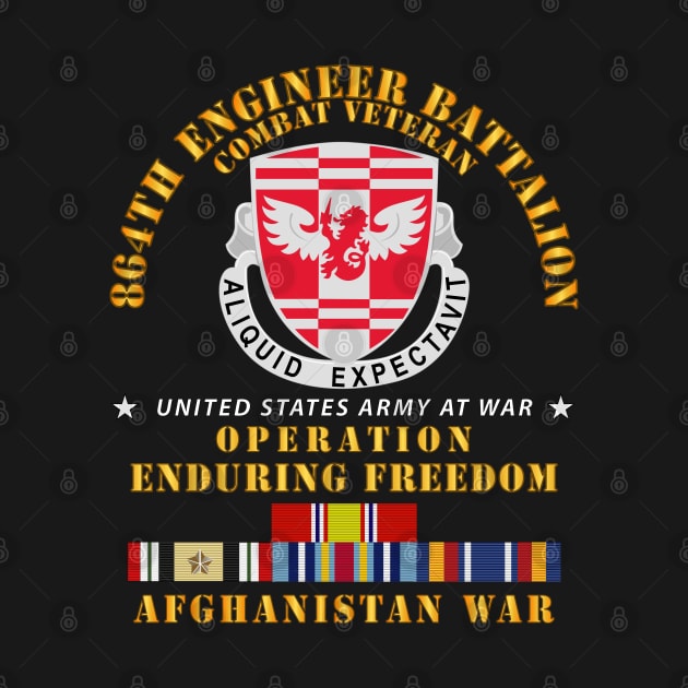 864th Eng Bn - Enduring Freedom Veteran w AFGHAN SVC by twix123844