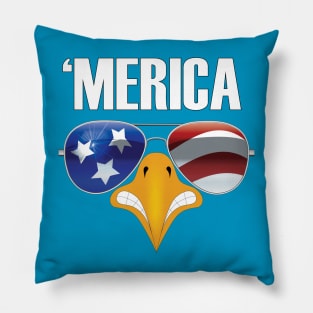 Merica Eagle Pillow