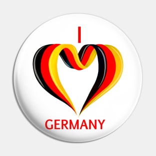 I love Germany Pin