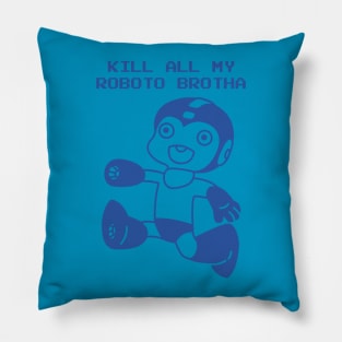 Oblivious Megaman Pillow