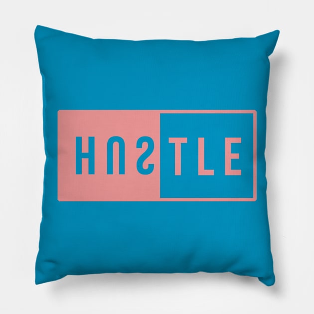 Pink Hustle Pillow by MikeTandy