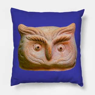 Owl Face Pillow