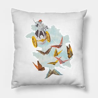 Butterfly Chariot Pillow