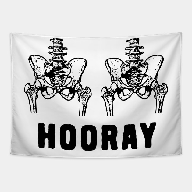 Hip Hip Hooray Tapestry by Shirts That Bangs