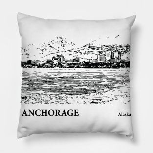 Anchorage - Alaska Pillow