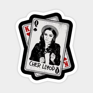 Retro Cher Llyod Card Style Magnet