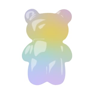 Pastel Rainbow Gummy Bear Candy T-Shirt