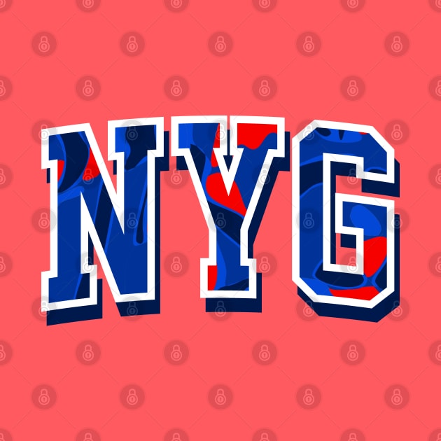 New York Football Retro by funandgames