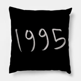 Hand Drawn 1995 Pillow