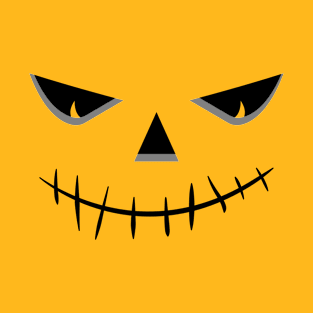 Scary Halloween Pumpkin T-Shirt