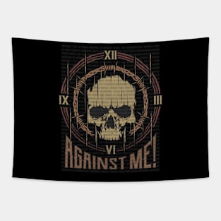 Against Me! Vintage Skull Tapestry