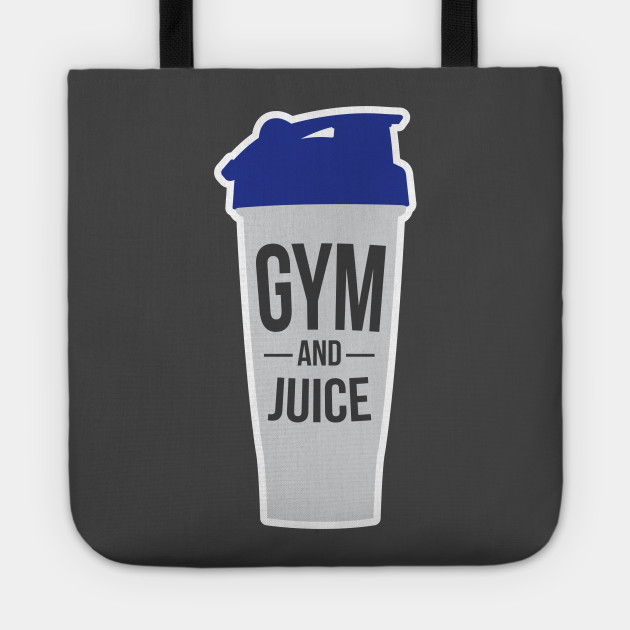 gym and juice bag
