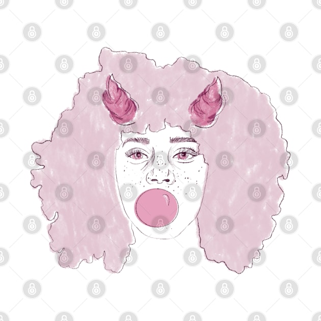 Bubblegum Demon by Annabalynne