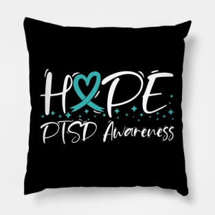 Hope PTSD Awareness Pillow