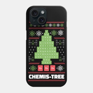 Chemis-Tree // Funny Chemistry Christmas Tree Phone Case