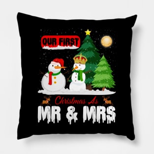 our first Christmas as mr & ms Pillow