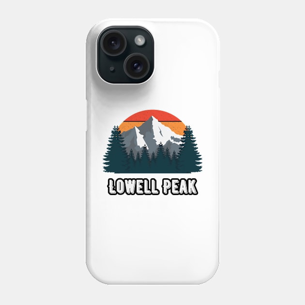 Lowell Peak Phone Case by Canada Cities