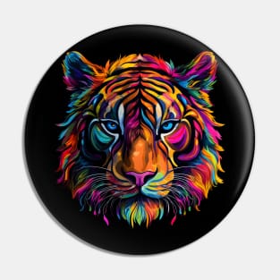 Neon Tiger #3 Pin