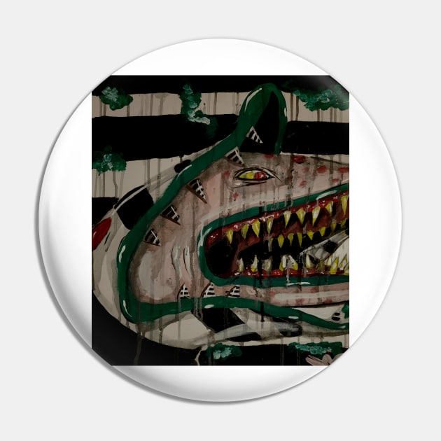 Sandworm Pin by Succubusy Art