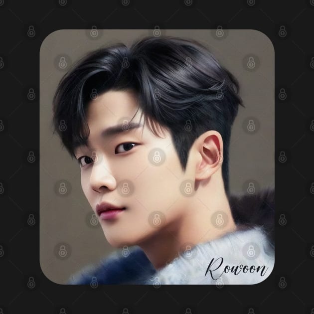 Rowoon SF9 로운 fan art portrait by Babush-kat