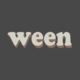 ween_rainbow_retro T-Shirt