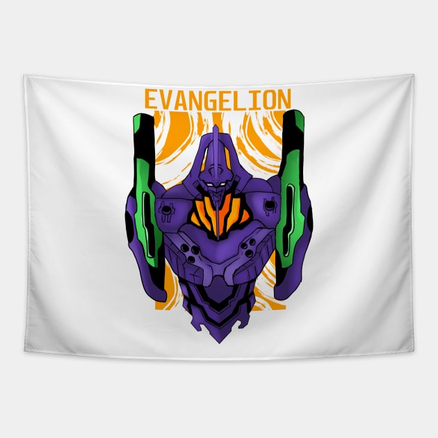 eva 01 Tapestry by Amartwork