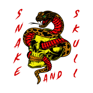 Skull and Snake T-Shirt