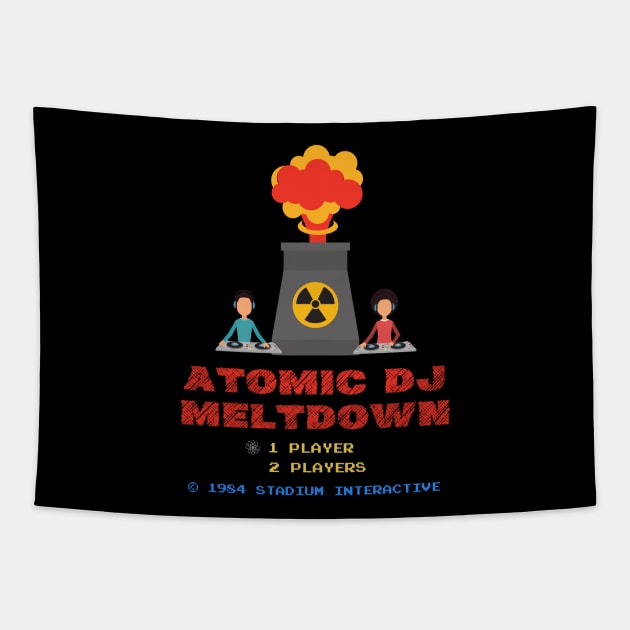 Atomic DJ Meltdown Tapestry by LegitHooligan