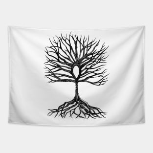 Ankh Tree of Life Tapestry