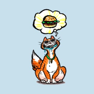 Cheeseburger Cat T-Shirt