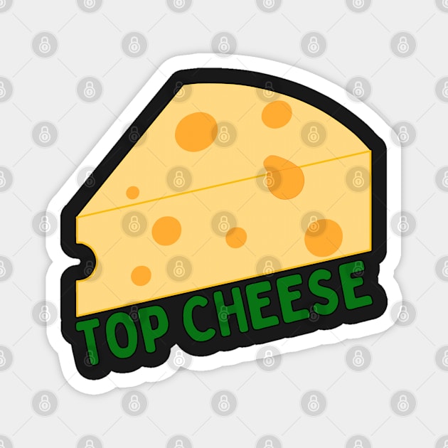 TOP CHEESE Magnet by HOCKEYBUBBLE