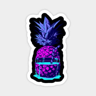 Juicy Tropical Pineapple Magnet