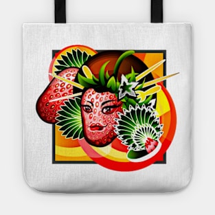 Fruit Cartoon Martial Arts Modeling Refrigerator Tote