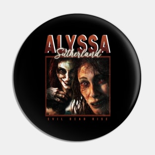 Alyssa Sutherland - evil dead rise Pin