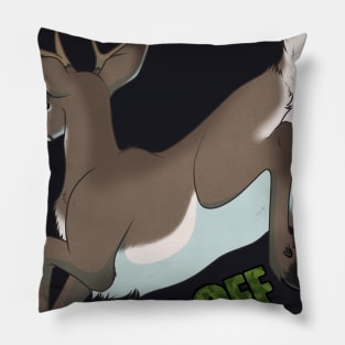 Buck Off! Pillow