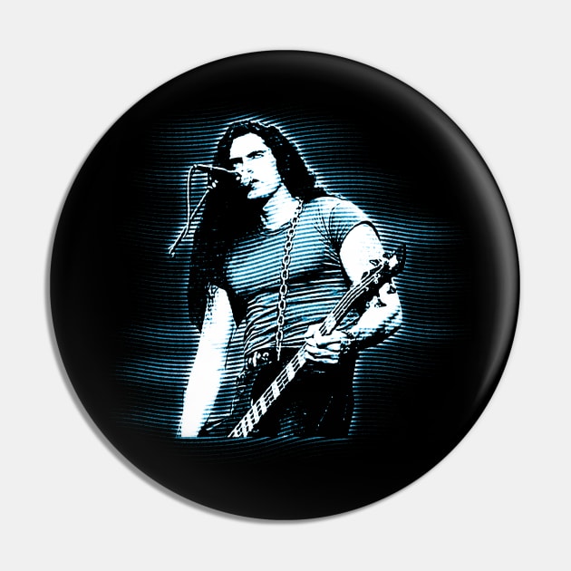 Peter Steele Forever Celebrate the Legacy of the Metal Legend with a Classic Music-Inspired Tee Pin by QueenSNAKE