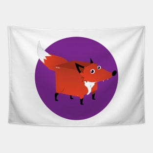 QubeDogs - The Qube Fox Tapestry