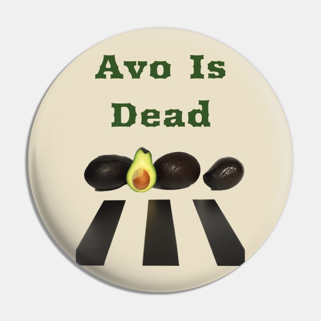 Paul Is Dead just like the Avocado Pin by abagold